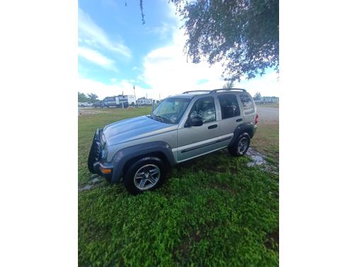 Silver 2004 Jeep Liberty Sport