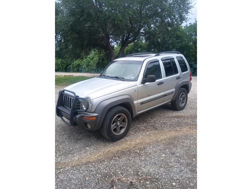 Silver 2004 Jeep Liberty Sport