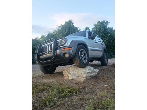 Silver 2004 Jeep Liberty Sport