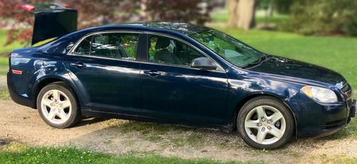 Blue 2012 Chevrolet Malibu LS