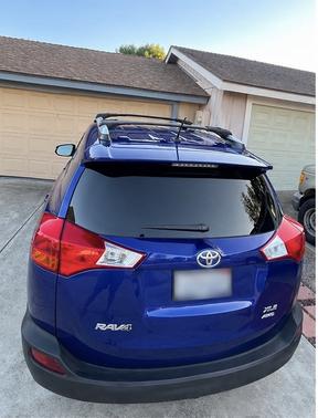 Blue 2015 Toyota RAV4 XLE