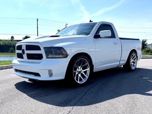 White 2015 RAM 1500 Sport