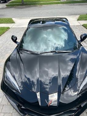 Black 2025 Chevrolet Corvette Stingray w/1LT