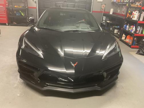 Black 2020 Chevrolet Corvette Stingray w/3LT