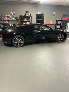 Black 2020 Chevrolet Corvette Stingray w/3LT