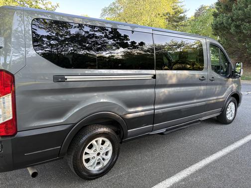 Gray 2021 Ford Transit-350 XLT