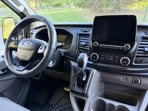 Gray 2021 Ford Transit-350 XLT