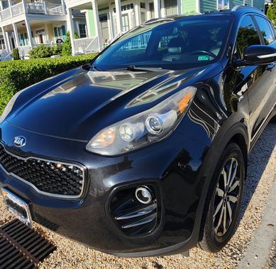 Black 2017 Kia Sportage EX