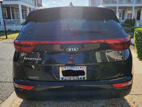 Black 2017 Kia Sportage EX