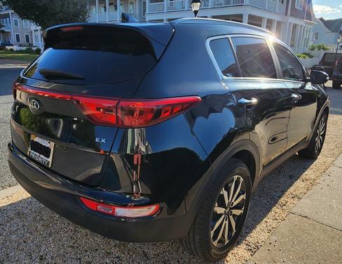 Black 2017 Kia Sportage EX