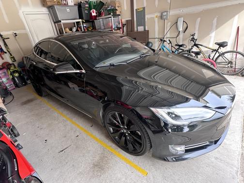 Black 2017 Tesla Model S 75