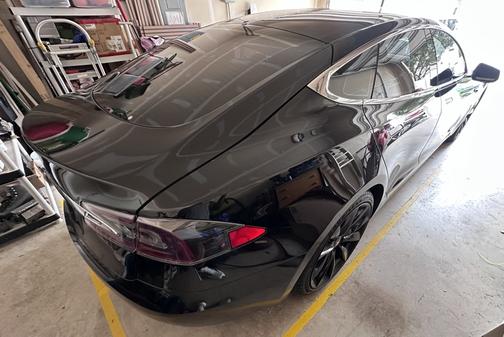 Black 2017 Tesla Model S 75