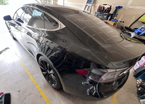 Black 2017 Tesla Model S 75