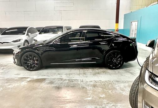 Black 2017 Tesla Model S 75
