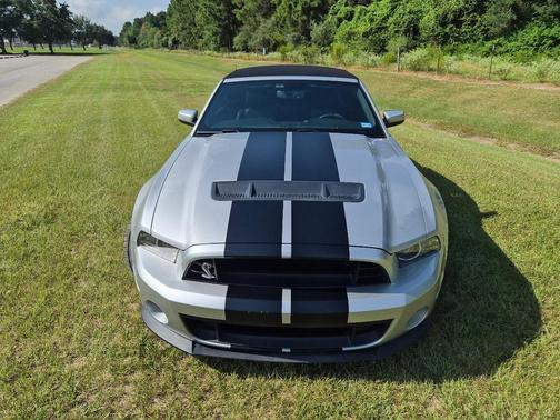 Silver 2013 Ford Mustang Shelby GT500