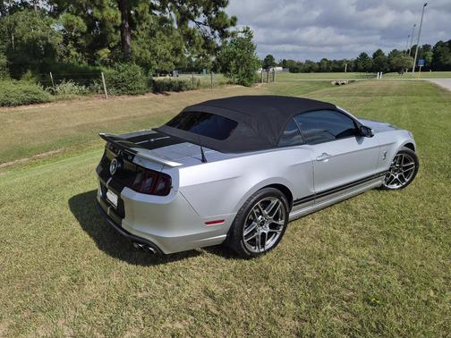 Silver 2013 Ford Mustang Shelby GT500