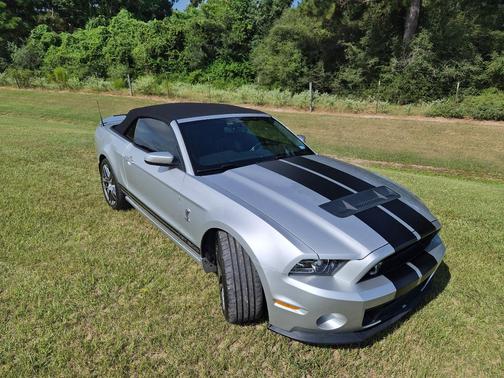 Silver 2013 Ford Mustang Shelby GT500