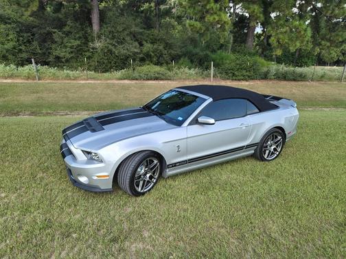 Silver 2013 Ford Mustang Shelby GT500