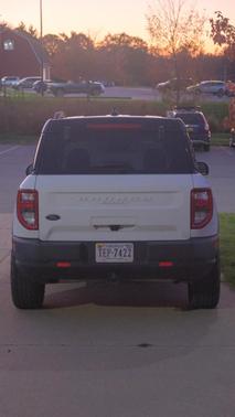 White 2022 Ford Bronco Sport Badlands