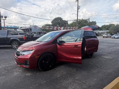 Red 2025 Honda Odyssey Sport-L