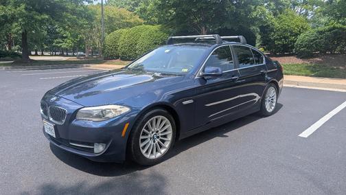 Blue 2011 BMW 535 i
