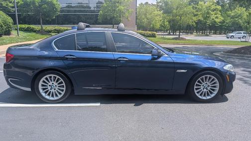 Blue 2011 BMW 535 i