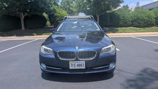 Blue 2011 BMW 535 i