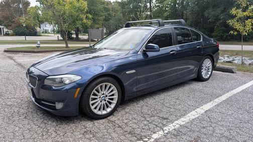 Blue 2011 BMW 535 i
