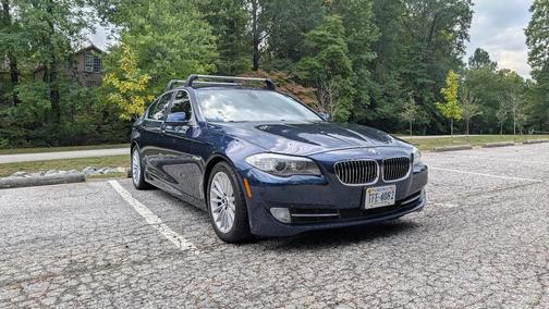 Blue 2011 BMW 535 i