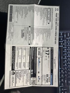 2021 RAM 1500 Big Horn