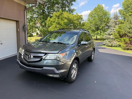 Gray 2008 Acura MDX Base