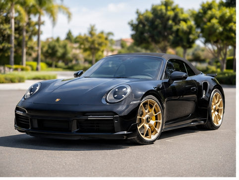 Black 2023 Porsche 911 911 Carrera S Cabriolet