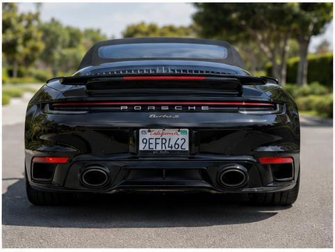 Black 2023 Porsche 911 911 Carrera S Cabriolet