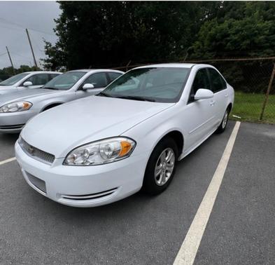 White 2015 Chevrolet Impala Limited LS
