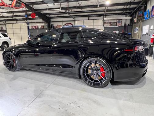 Black 2023 Tesla Model S Plaid