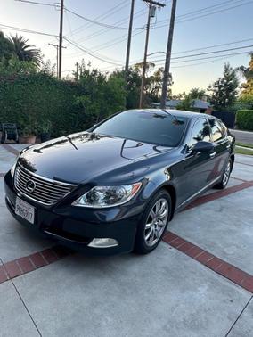 Gray 2009 Lexus LS 460 Base
