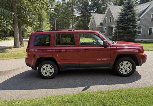 Red 2013 Jeep Patriot Limited