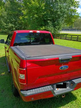 Red 2020 Ford F-150 XLT