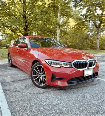 Red 2019 BMW 330 i xDrive