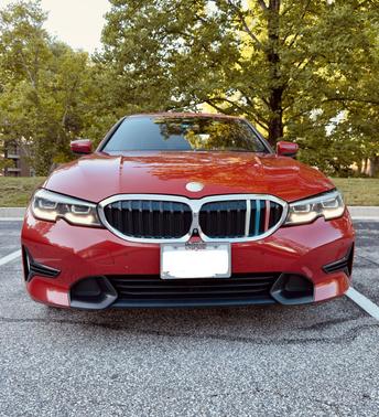 Red 2019 BMW 330 i xDrive
