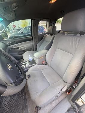 Red 2008 Toyota Tacoma Access Cab