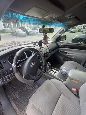 Red 2008 Toyota Tacoma Access Cab