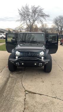 Black 2008 Jeep Wrangler Unlimited Sahara