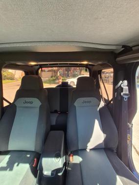 Blue 2005 Jeep Wrangler X