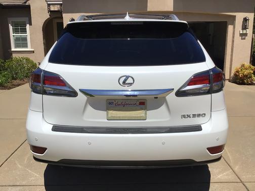 White 2015 Lexus RX 350 Base