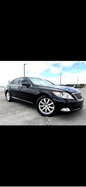 Black 2007 Lexus LS 460 Base