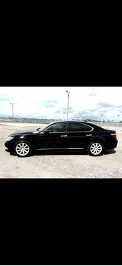 Black 2007 Lexus LS 460 Base
