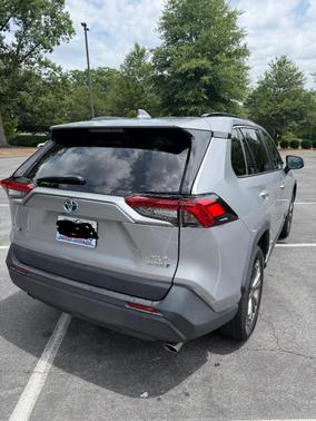 Silver 2022 Toyota RAV4 Hybrid XLE Premium