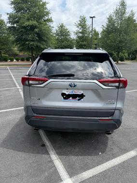 Silver 2022 Toyota RAV4 Hybrid XLE Premium