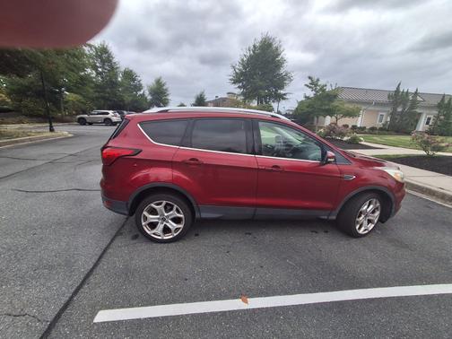 Red 2019 Ford Escape Titanium